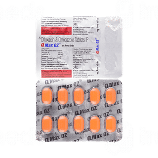 Qmax Oz 200/500 MG Tablet 10
