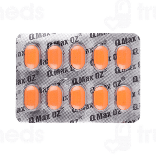 Qmax Oz 200/500 MG Tablet 10