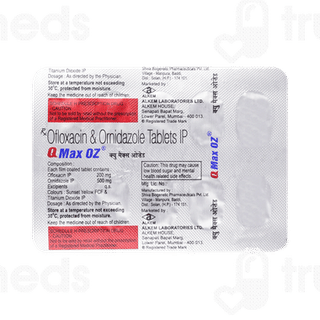 Qmax Oz 200/500 MG Tablet 10