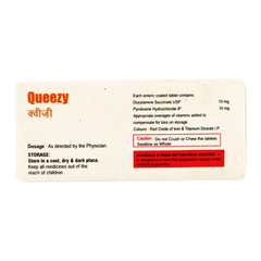 Queezy 10/10 Mg Tablet 10