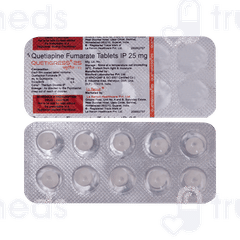 Quetigress 25 MG Tablet 10