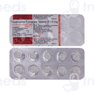 Quetigress 25 MG Tablet 10