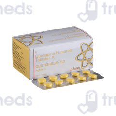 Quetigress 50 MG Tablet 10