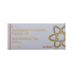 Quetigress 50 MG Tablet 10