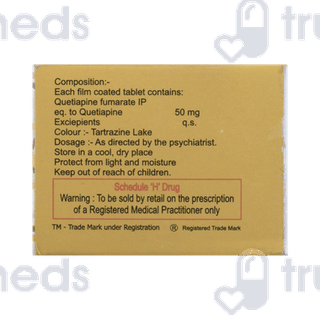 Quetigress 50 MG Tablet 10