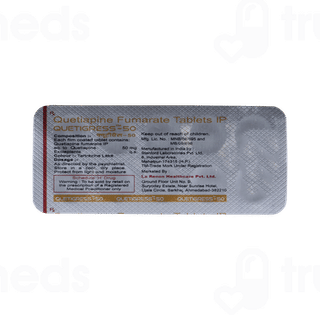 Quetigress 50 MG Tablet 10