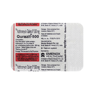 Qurazit 500 Mg Tablet 3