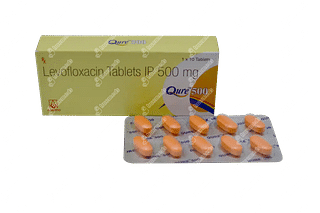 Qure 500 MG Tablet 10