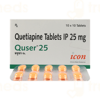 Quser 25 MG Tablet 10