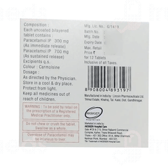 Qustain P 1000 Tablet 12