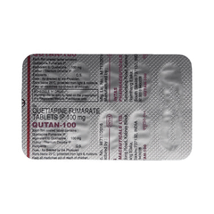 Qutan 100 MG Tablet 10
