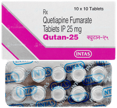 Qutan 25 MG Tablet 10