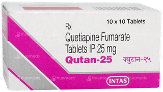 Qutan 25 MG Tablet 10