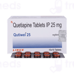 Qutiwel 25 MG Tablet 10
