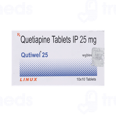 Qutiwel 25 MG Tablet 10