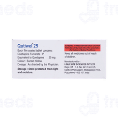 Qutiwel 25 MG Tablet 10