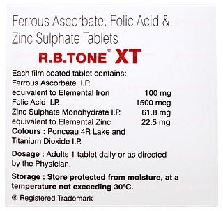 R B Tone Xt Tablet 10