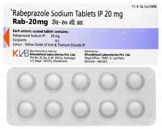 Rab 20mg Tablet 10