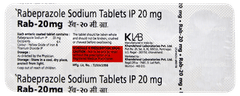 Rab 20mg Tablet 10 Rab 20mg Tablet 10