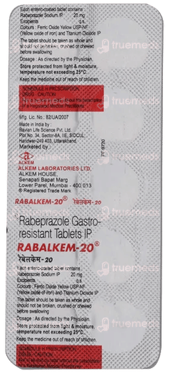 Rabalkem 20 Tablet 10