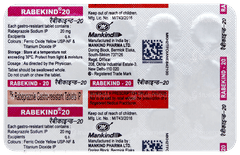 Rabekind 20 Tablet 15 Rabekind 20 Tablet 15