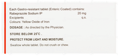 Rabeloc 20 Tablet 10 Rabeloc 20 Tablet 10