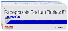 Rabemac 20 Tablet 10 Rabemac 20 Tablet 10