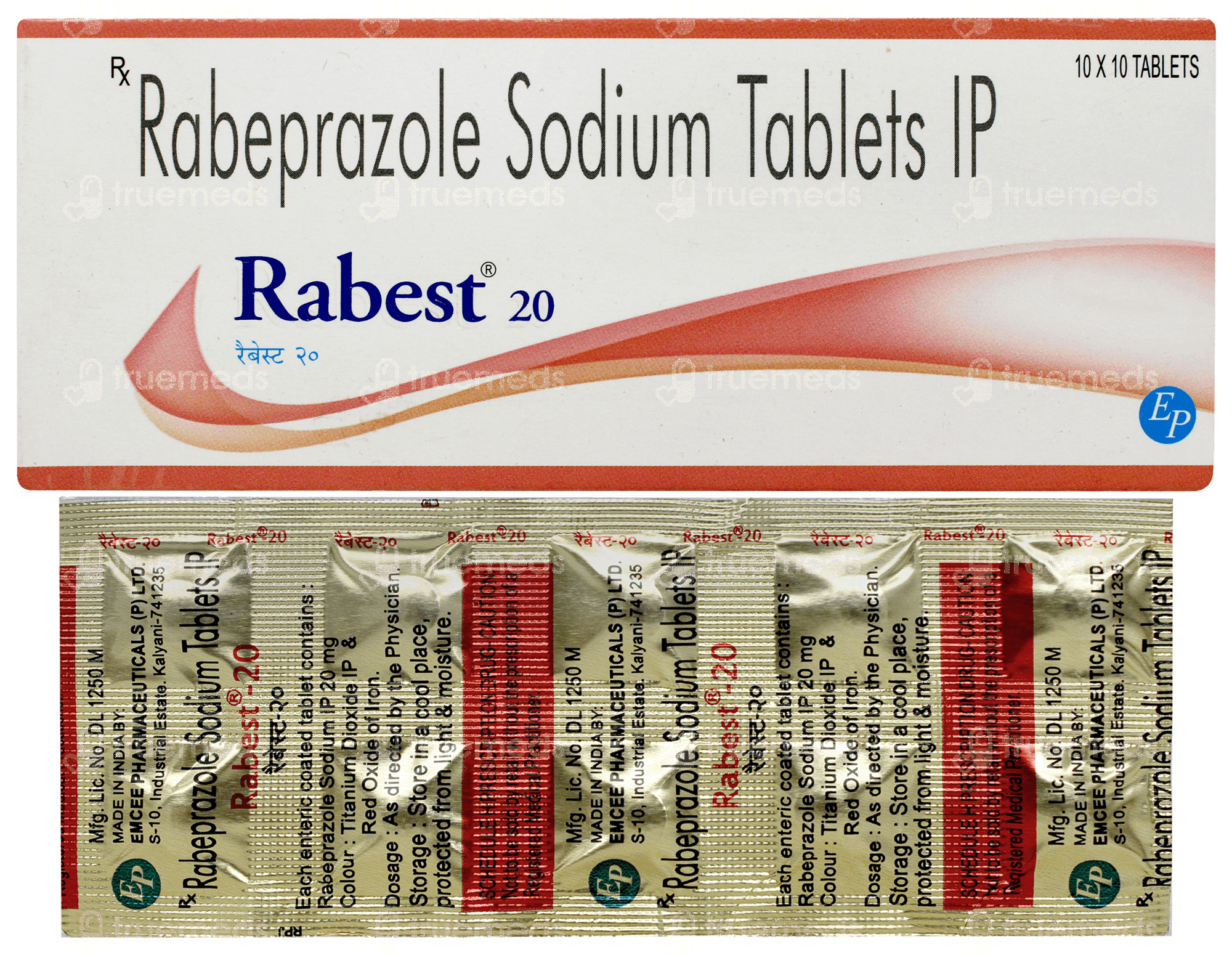 Rabest 20 Tablet 10