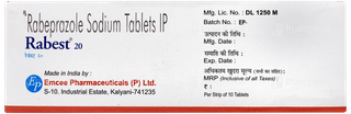 Rabest 20 Tablet 10