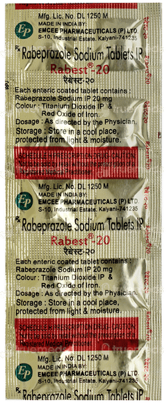 Rabest 20 Tablet 10