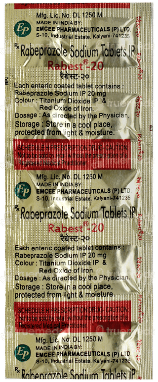 Rabest 20 Tablet 10
