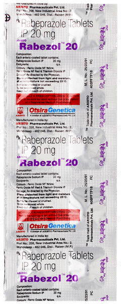 Rabezol 20 Tablet 10 Rabezol 20 Tablet 10