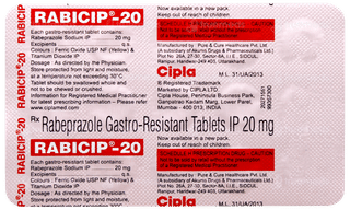 Rabicip 20 Tablet 15