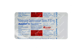 Rabifast 20 MG Tablet 15