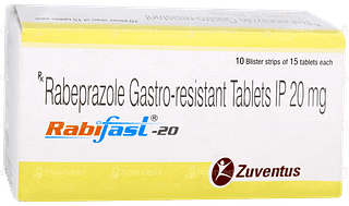 Rabifast 20 Tablet 15