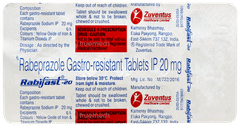 Rabifast 20 Tablet 15