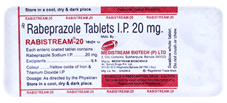 Rabistream 20 Mg Tablet 10