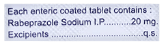 Rabistream 20 Mg Tablet 10 Rabistream 20 Mg Tablet 10