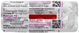 Rabium 10 Tablet 10