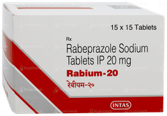 Rabium 20 Tablet 15 Rabium 20 Tablet 15