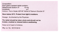 Rablet 10 Tablet 15 Rablet 10 Tablet 15