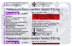 Rablet 20 Tablet 15 Rablet 20 Tablet 15