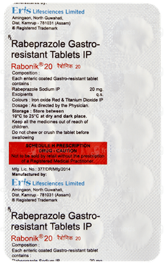Rabonik 20 Tablet 15