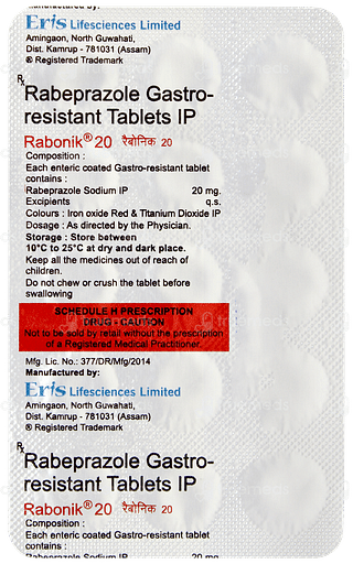Rabonik 20 Tablet 15
