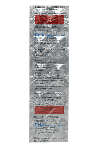 Rabonik Plus 75/20 MG Capsule Sr 10