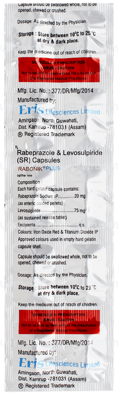 Rabonik Plus Capsule 10