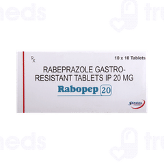 Rabopep 20 MG Tablet 10