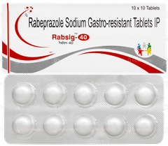 Rabsig 40 Tablet 10 Rabsig 40 Tablet 10