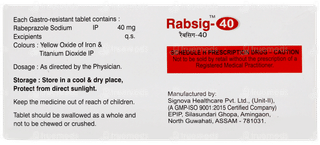 Rabsig 40 Tablet 10