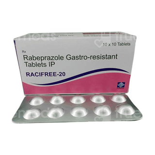Racifree 20 Mg Tablet 10
